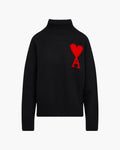 Ami Paris TurtleNeck ADC Black Red