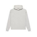 Essentials Hoodie Light Oatmeal Relaxed Gris Clair Fear Of God