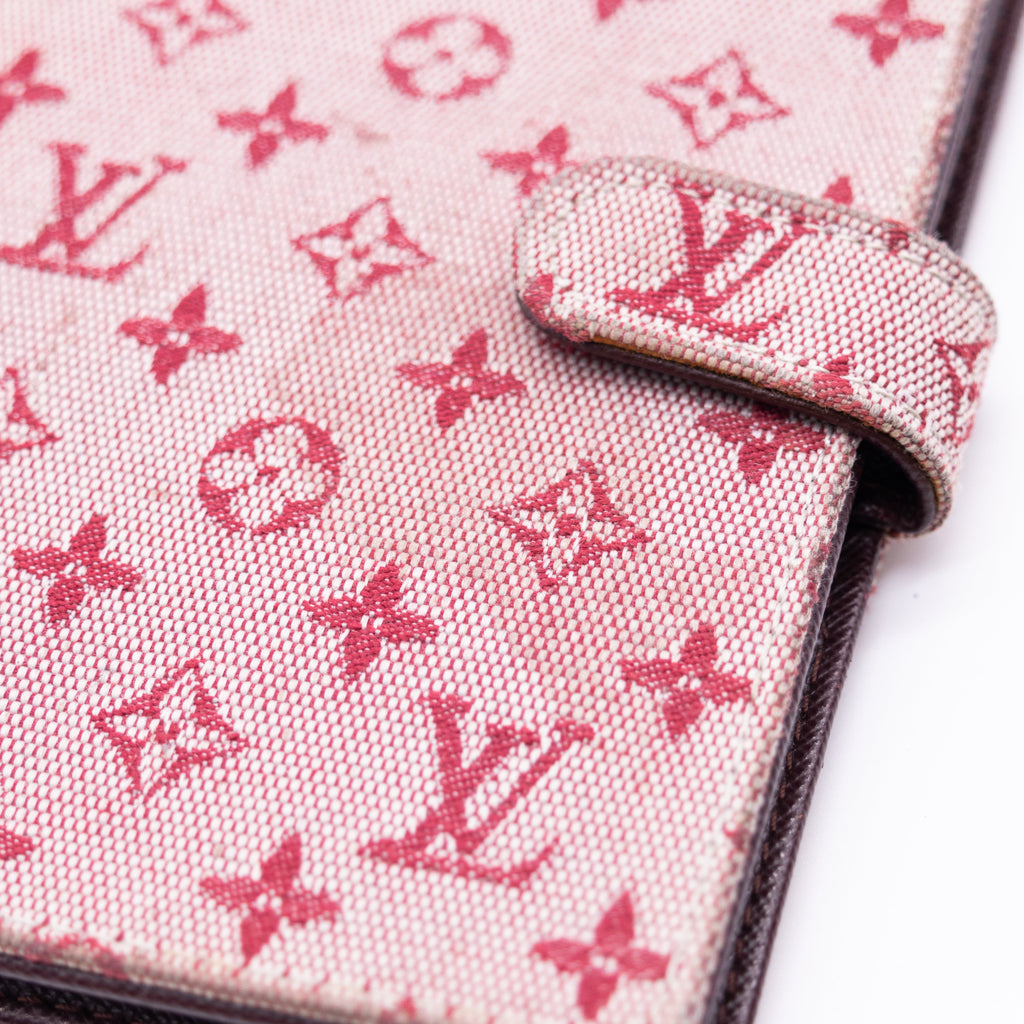 Louis Vuitton Portefeuille - Jacquard Toile - Rouge