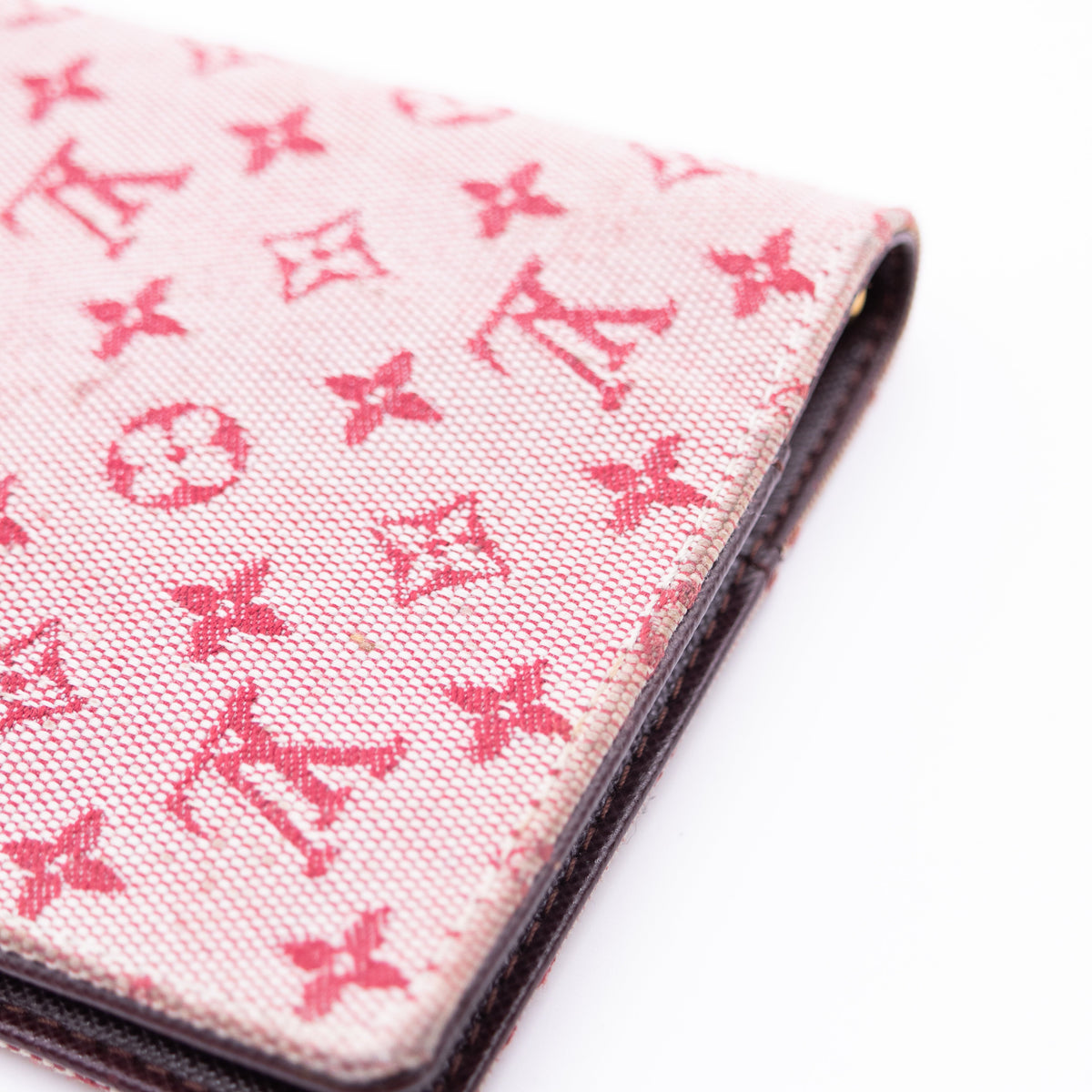 Louis Vuitton Portefeuille - Jacquard Toile - Rouge