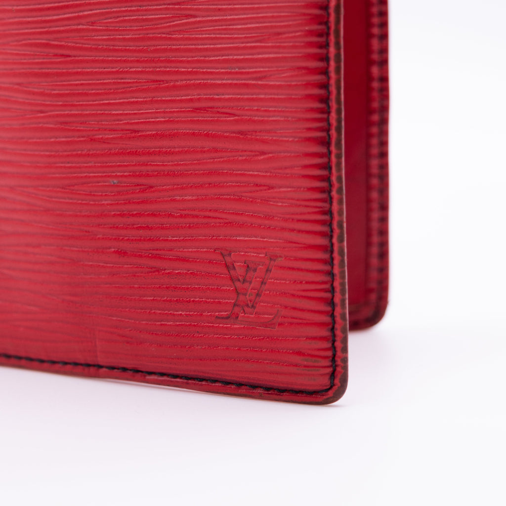Louis Vuitton Porte Carte - Epi - Rouge