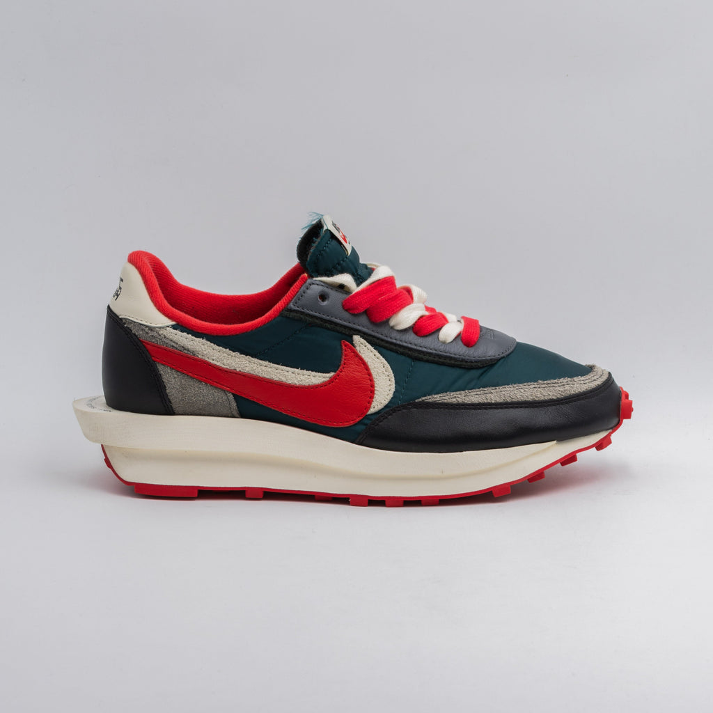 Nike LD Waffle sacai Undercover Midnight Spruce University Red