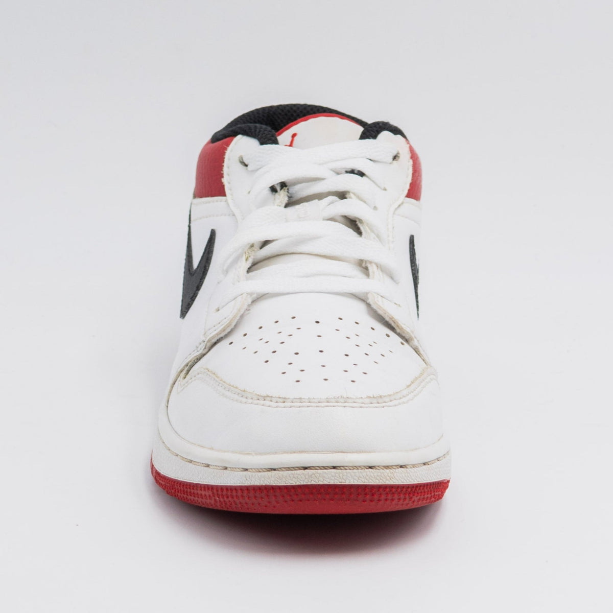 Air Jordan 1 Low Blanc Gym Rouge