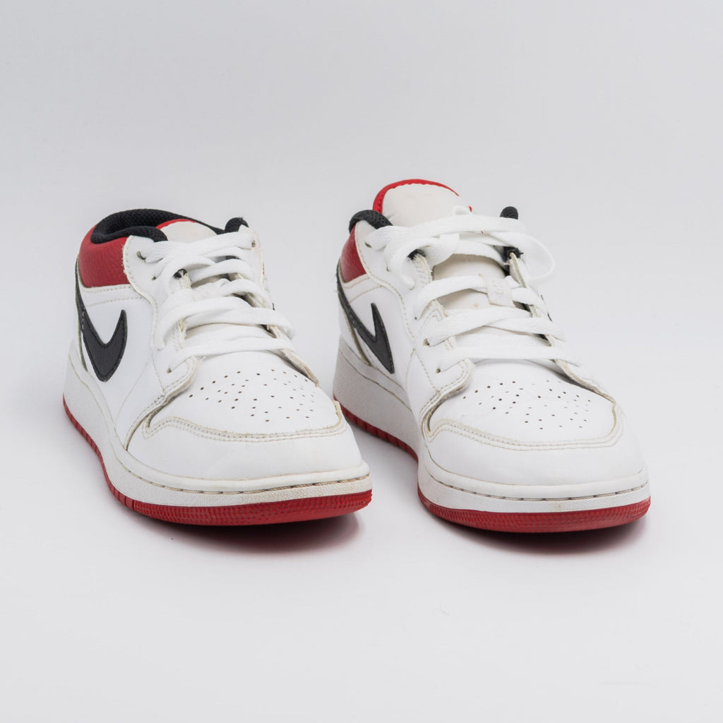 Air Jordan 1 Low Blanc Gym Rouge