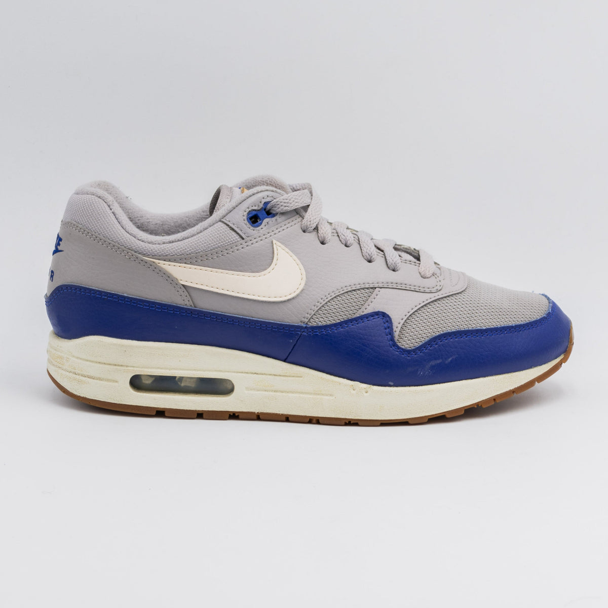 Nike Air Max 1 Atmosphere Gris Bleu Royal Profond
