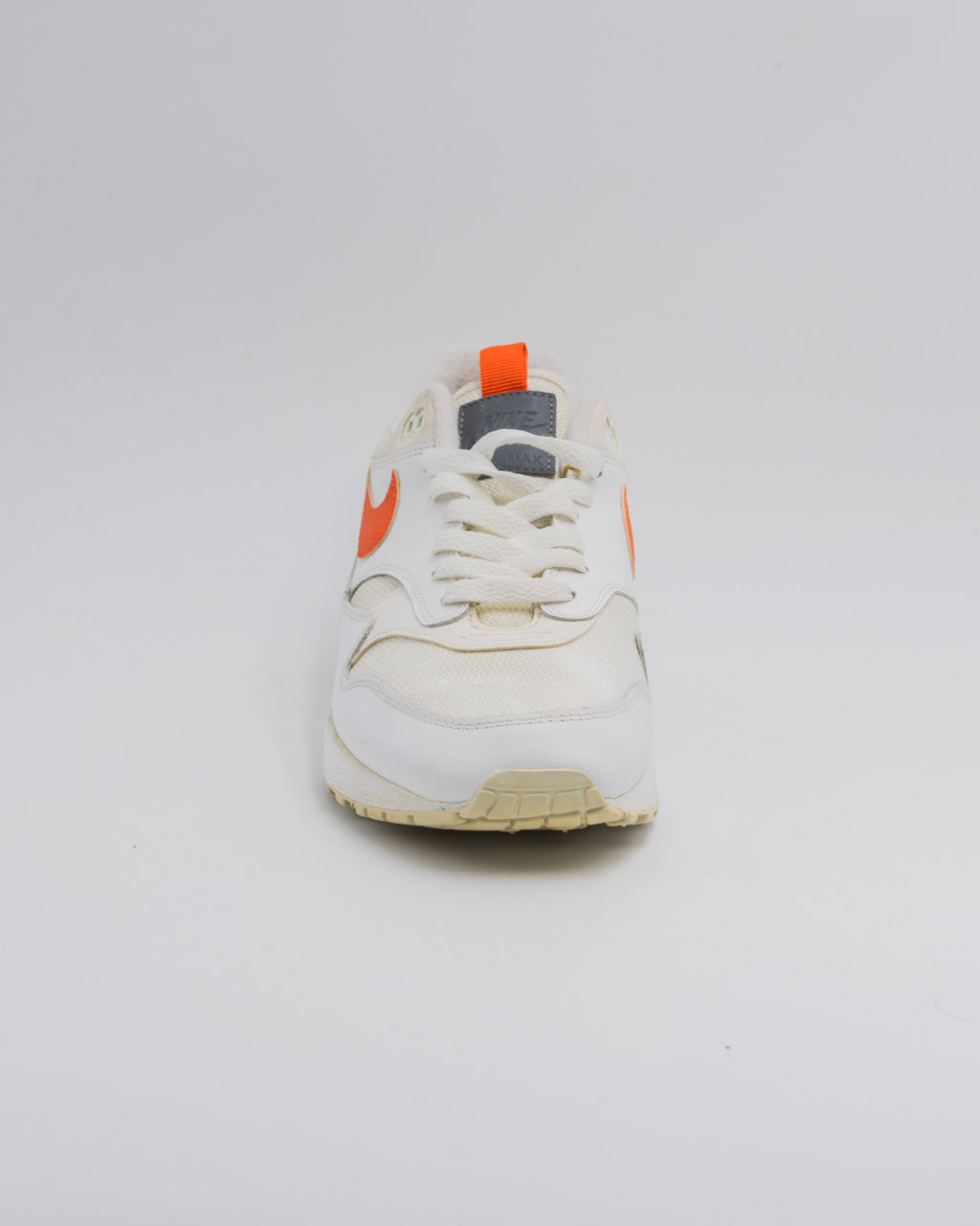 Air Max 1 Tongue Tab White Orange
