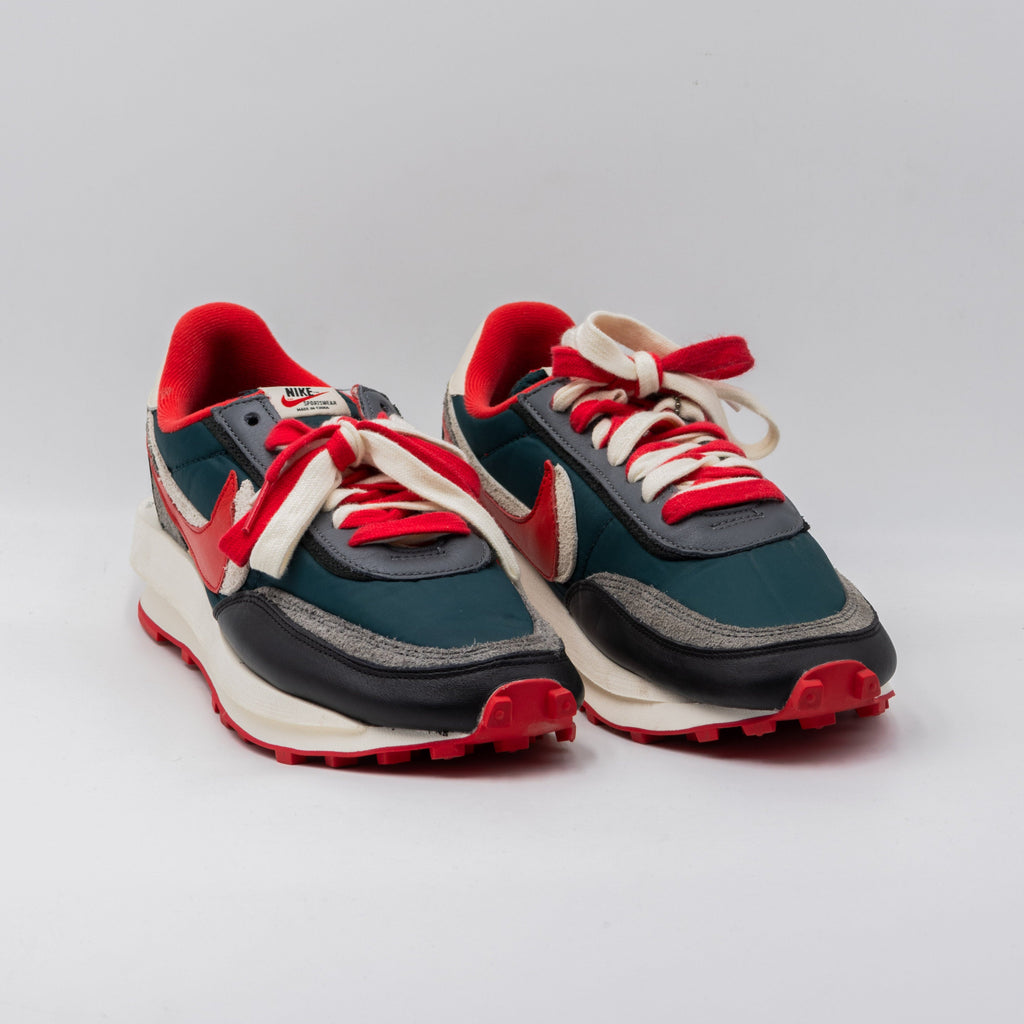 Nike LD Waffle sacai Undercover Midnight Spruce University Red