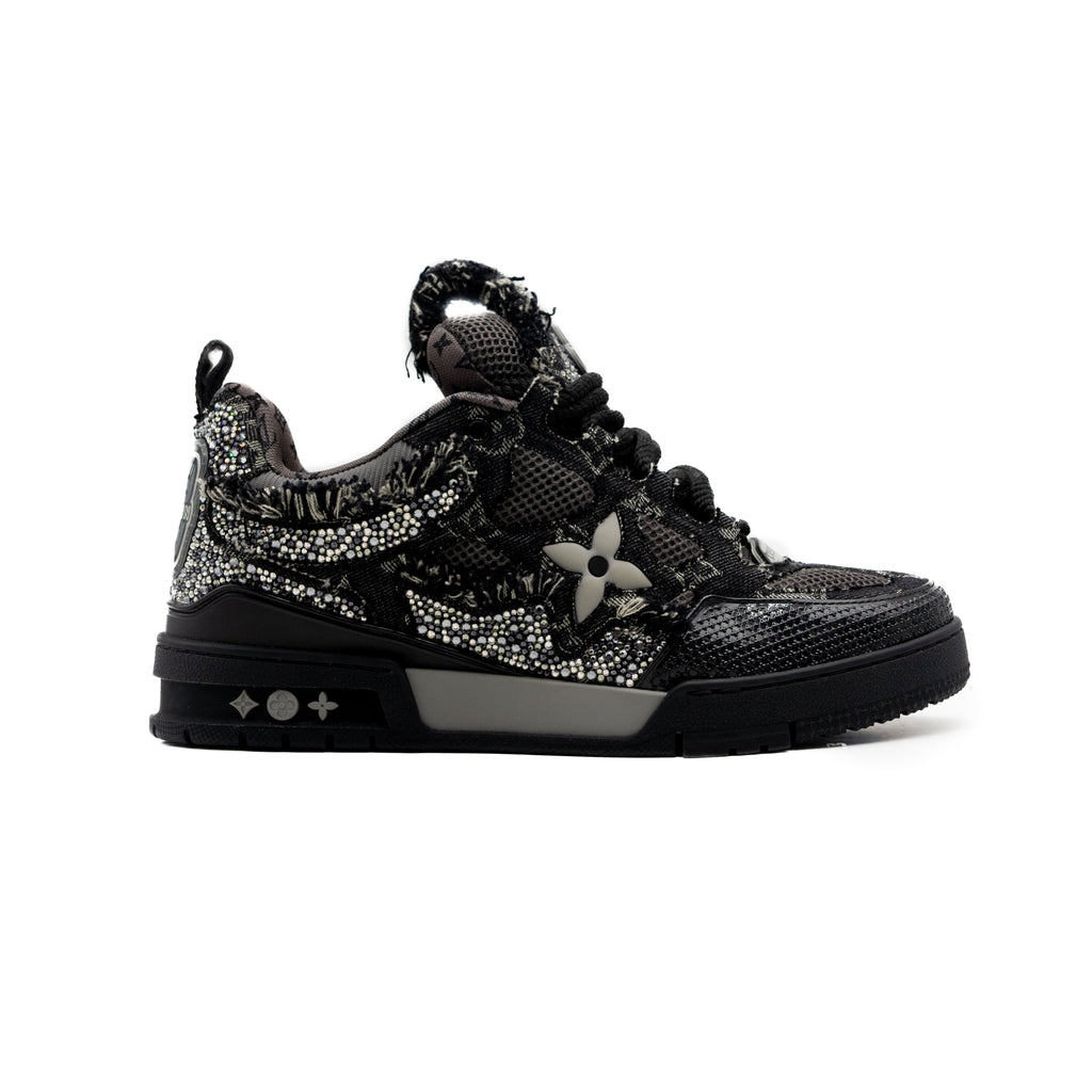 Louis Vuitton Skate Black Swarovski Monogran