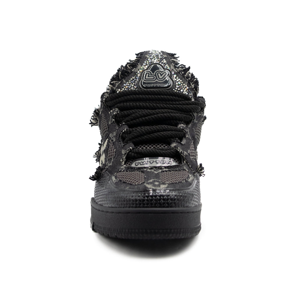 Louis Vuitton Skate Black Swarovski Monogran