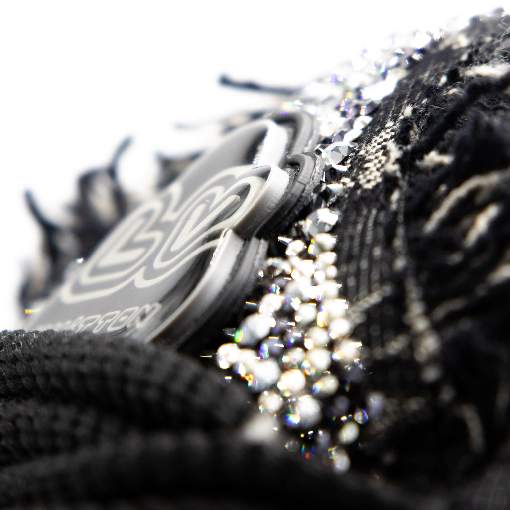 Louis Vuitton Skate Black Swarovski Monogran