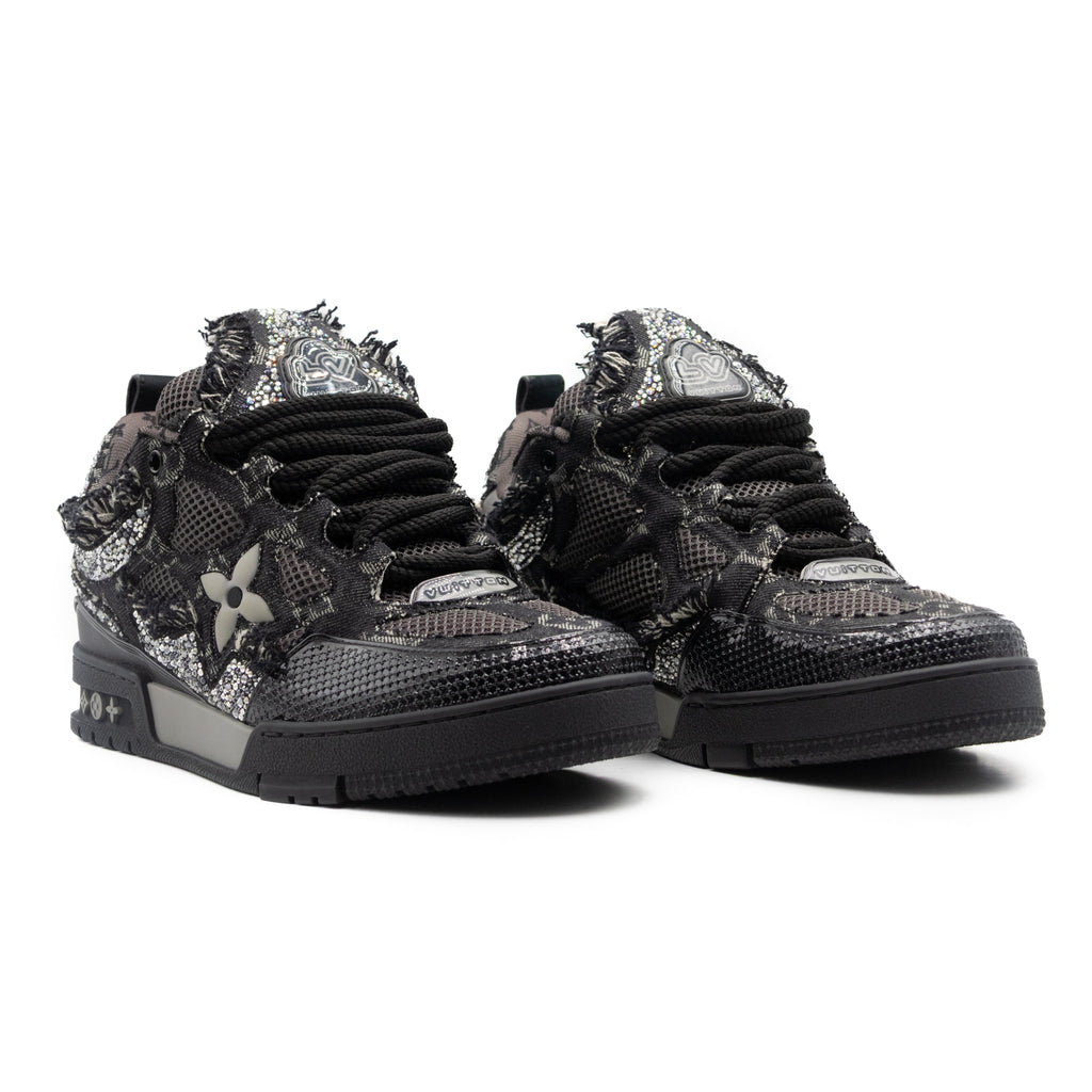 Louis Vuitton Skate Black Swarovski Monogran