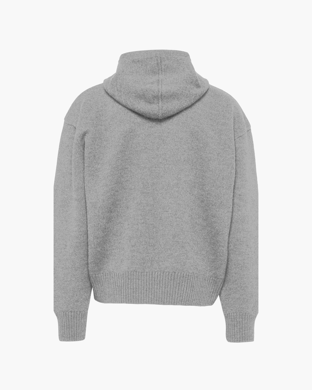 AMI ADC HOODIE GREY COEUR BLACK