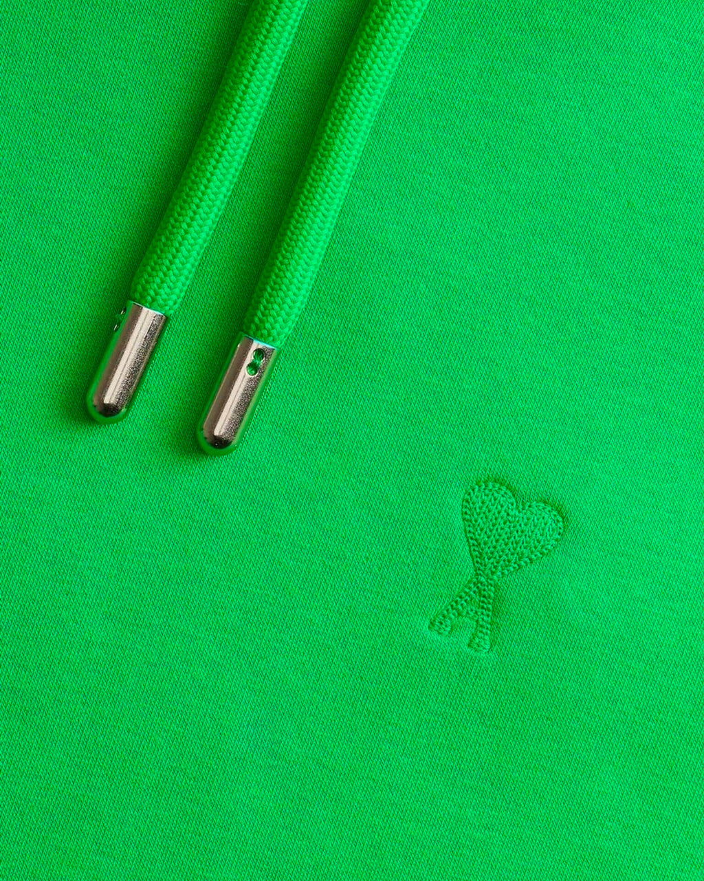 Ami Paris Hoodie Ami de Coeur Vert