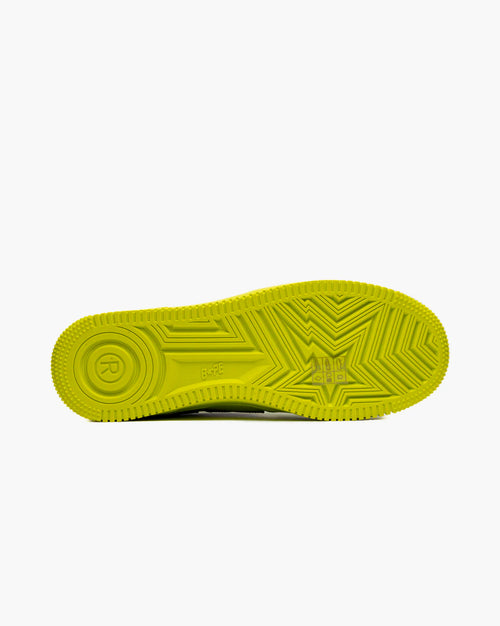 A Bathing Ape Bapesta #2 Yellow Patent 2024