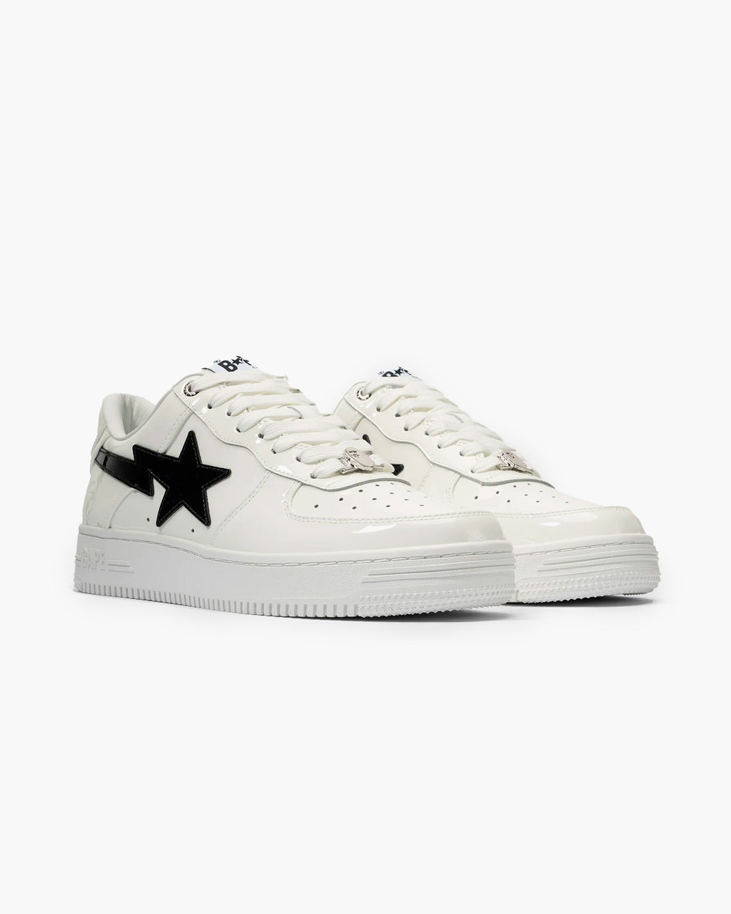 A Bathing Ape A Bathing Ape Bapesta #2 White Patent 2024