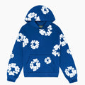 Denim Tears Sweatshirt The Cotton Wreath Bleu Royal