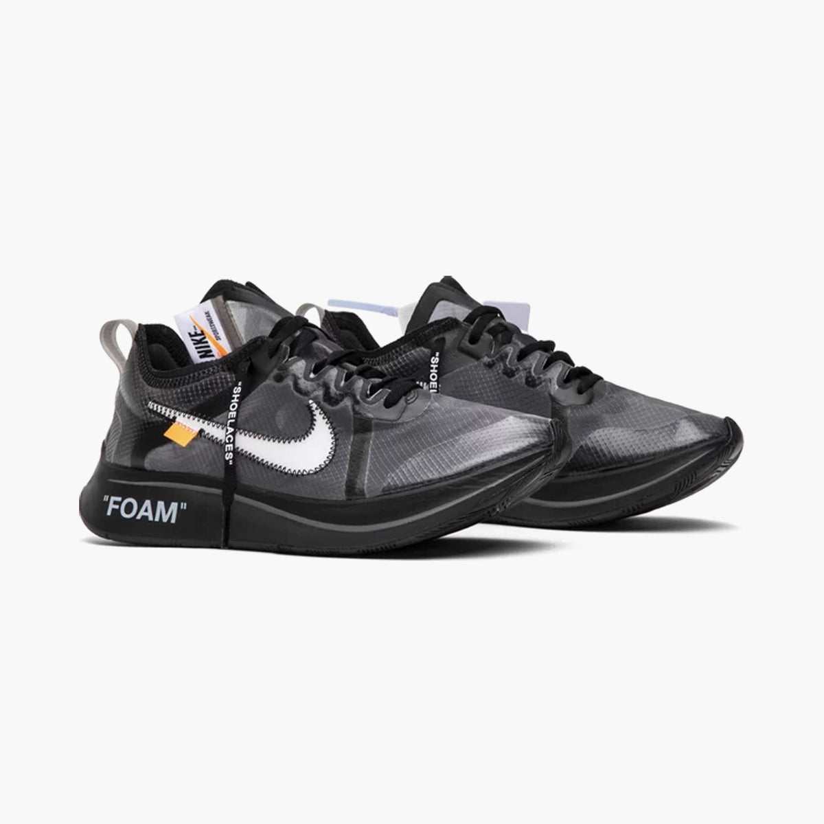 Nike Zoom Fly Off-White Black Silver