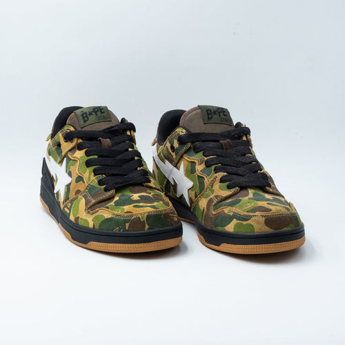 A Bathing Ape Bape SK8STA ABC Camo Green