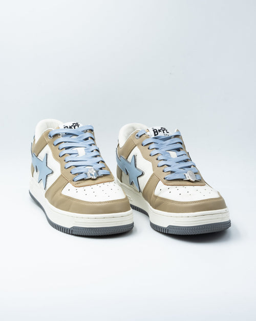 A Bathing Ape Bape Sta Low #4 Beige Sky Blue