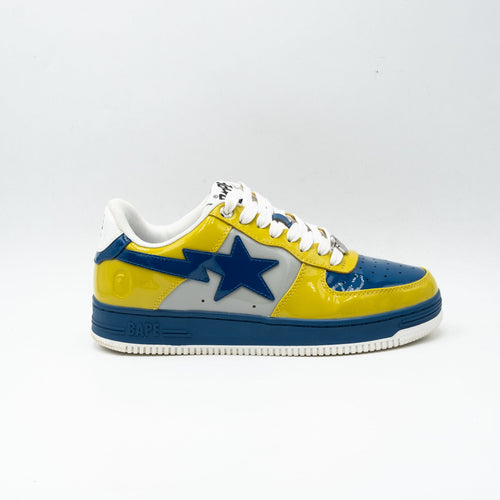 A Bathing Ape Bapesta Nostalgic Blue/Yellow 2022