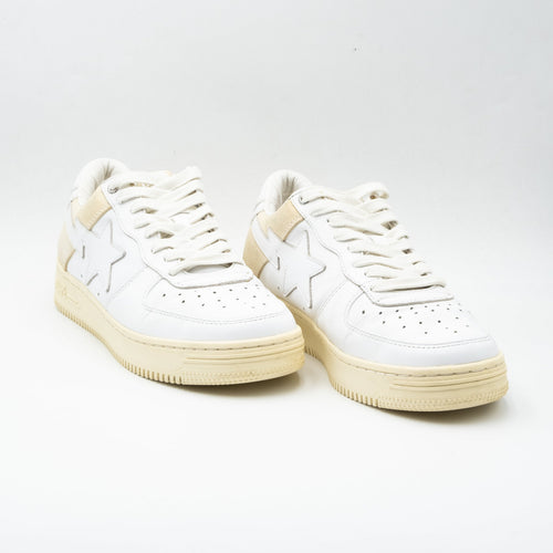 A Bathing Ape Bapesta Suede Heel White 2021