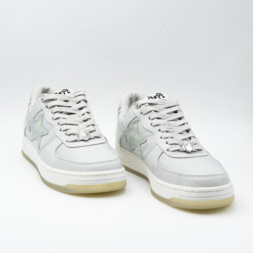 A Bathing Ape Bapesta Text Code Camo Grey 2022