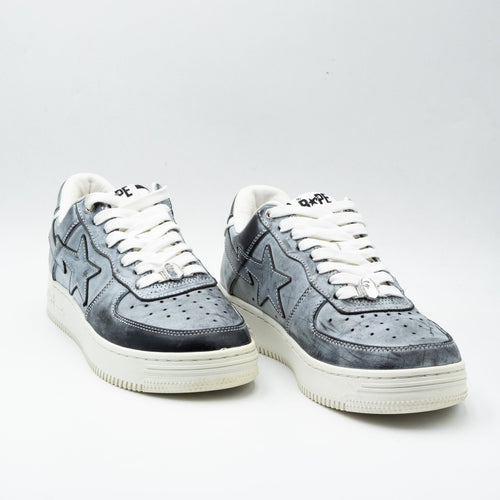 A Bathing Ape Bapesta Wear Away Paint Black 2023