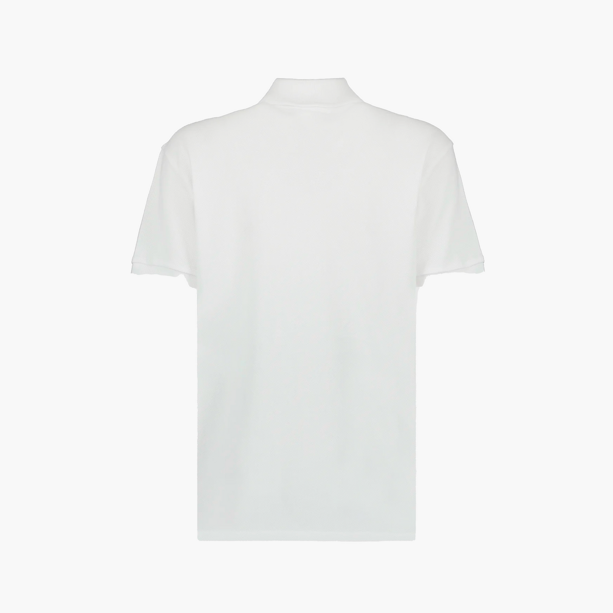 Polo Ami Paris Blanc De Coeur Rouge