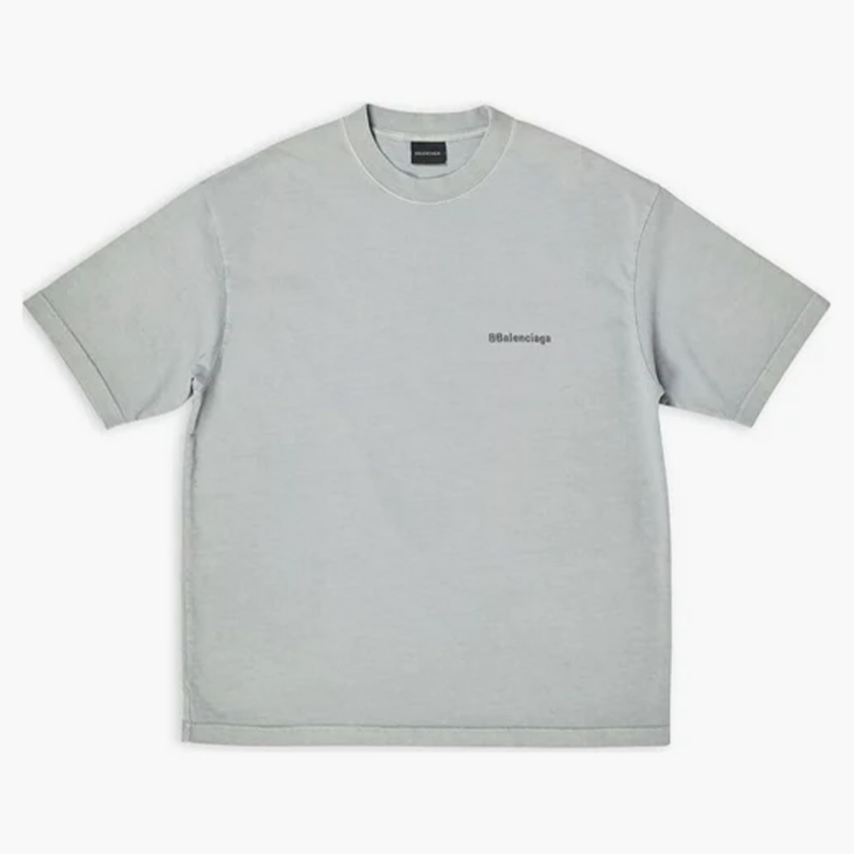 Balenciaga T-Shirt BB Logo Gris