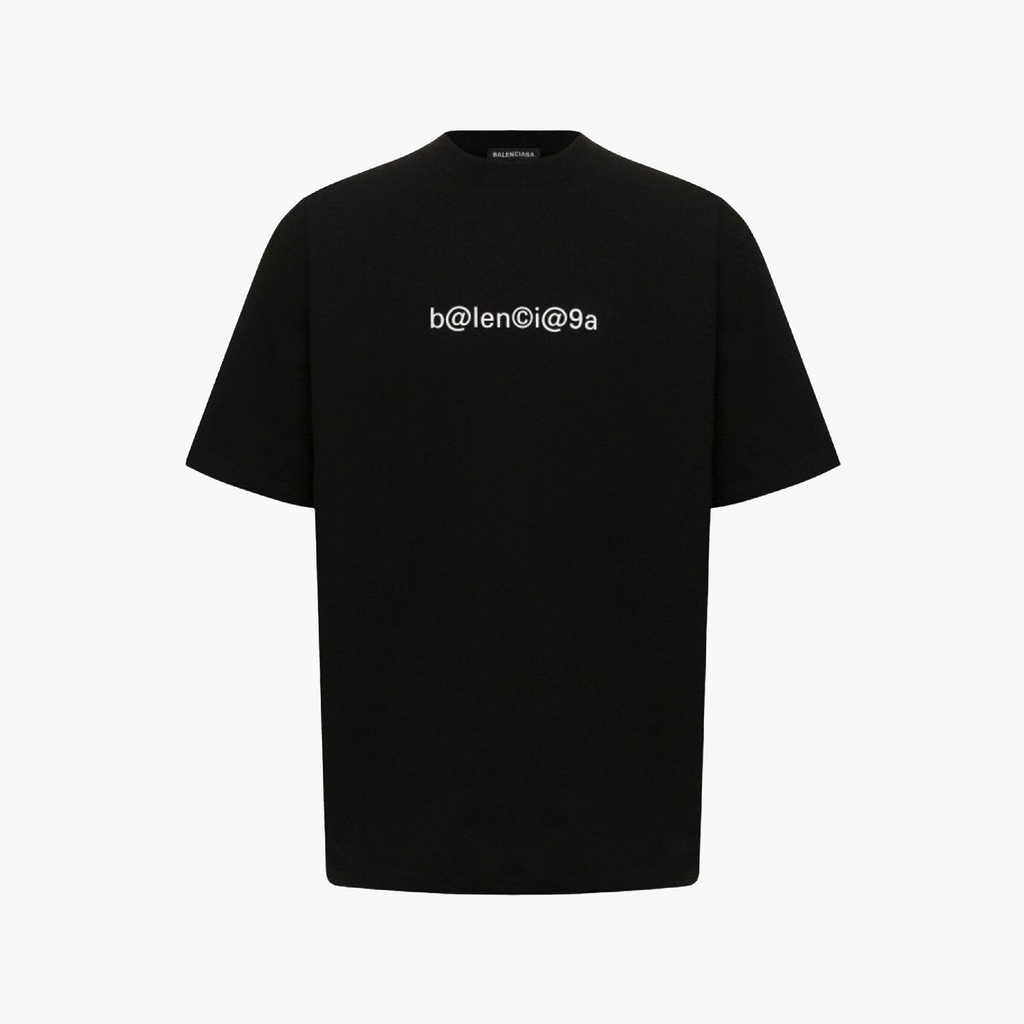 Balenciaga T-shirt @ Logo Noir