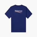 Balenciaga T-Shirt Political Campaign Bleu