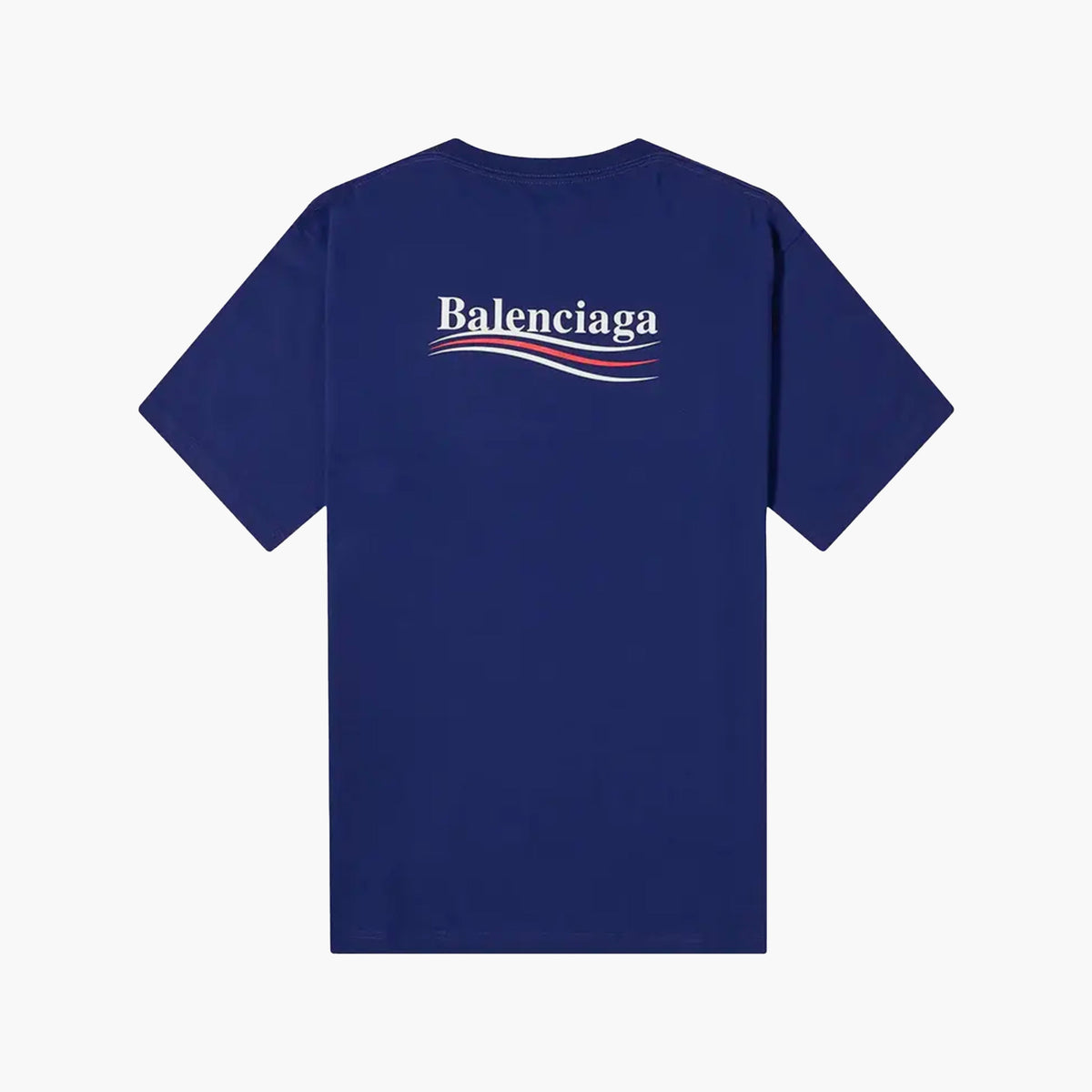 Balenciaga T-Shirt Political Campaign Bleu