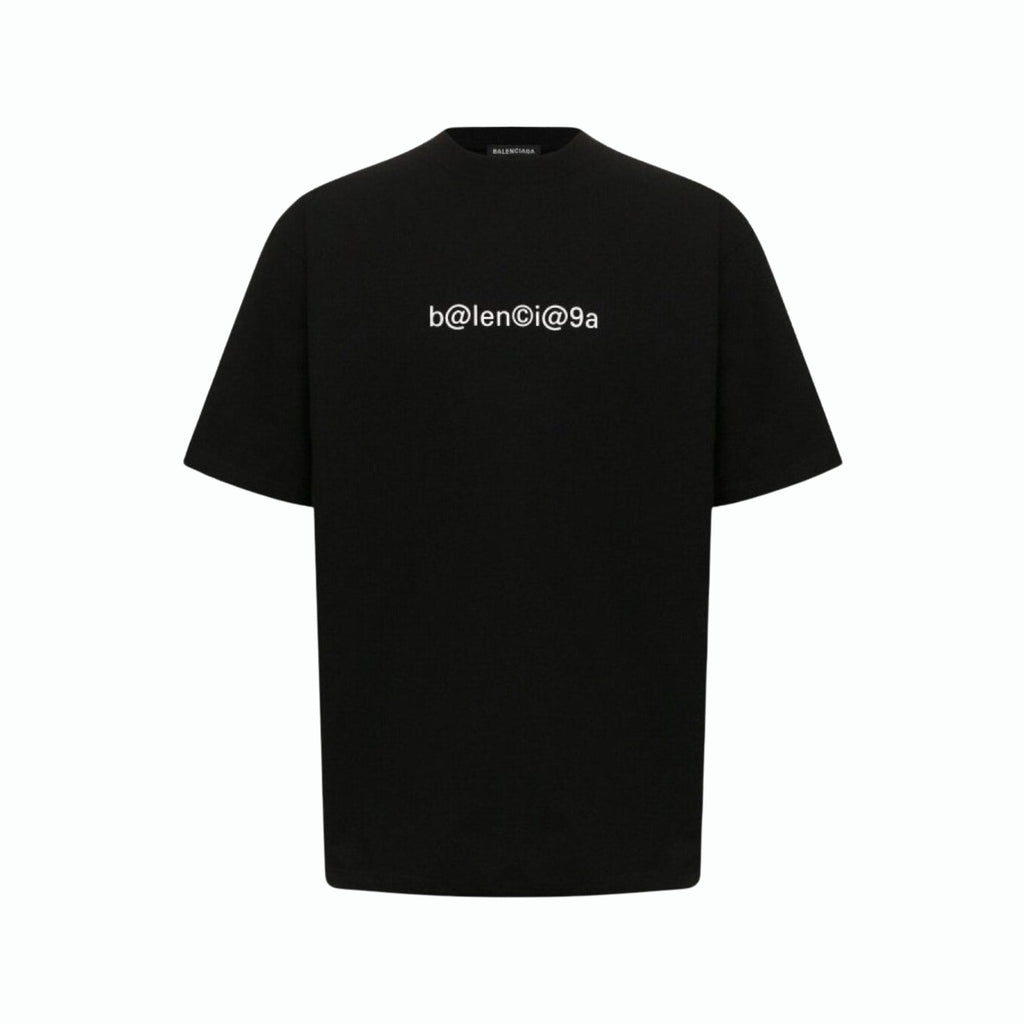 Balenciaga T-shirt @ Logo Noir
