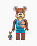 Bearbrick Tasmanian Devil 400% + 100%