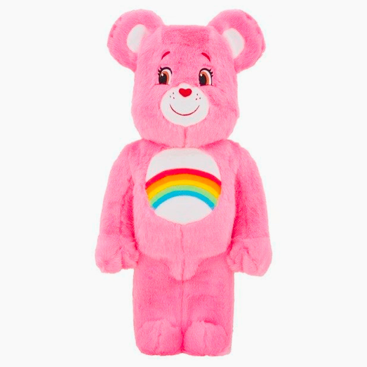 Bearbrick x Care Bears Cheer Bear Costume 400% Pink