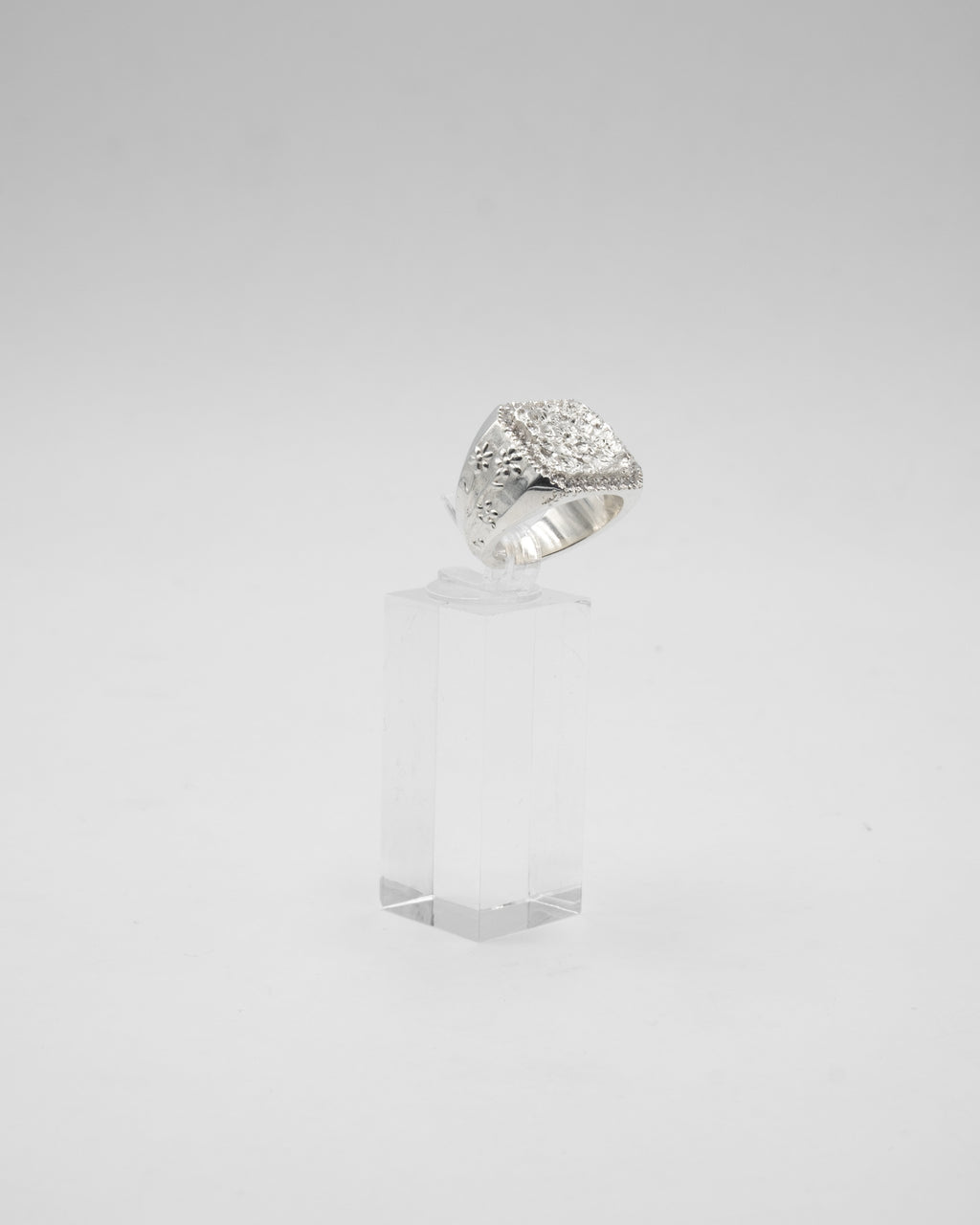 Blinggs Bague Flowers - Argent 925 - Zircons Blancs