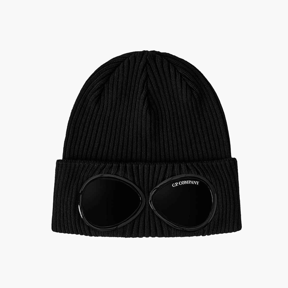 CP Company Bonnet Goggle Noir