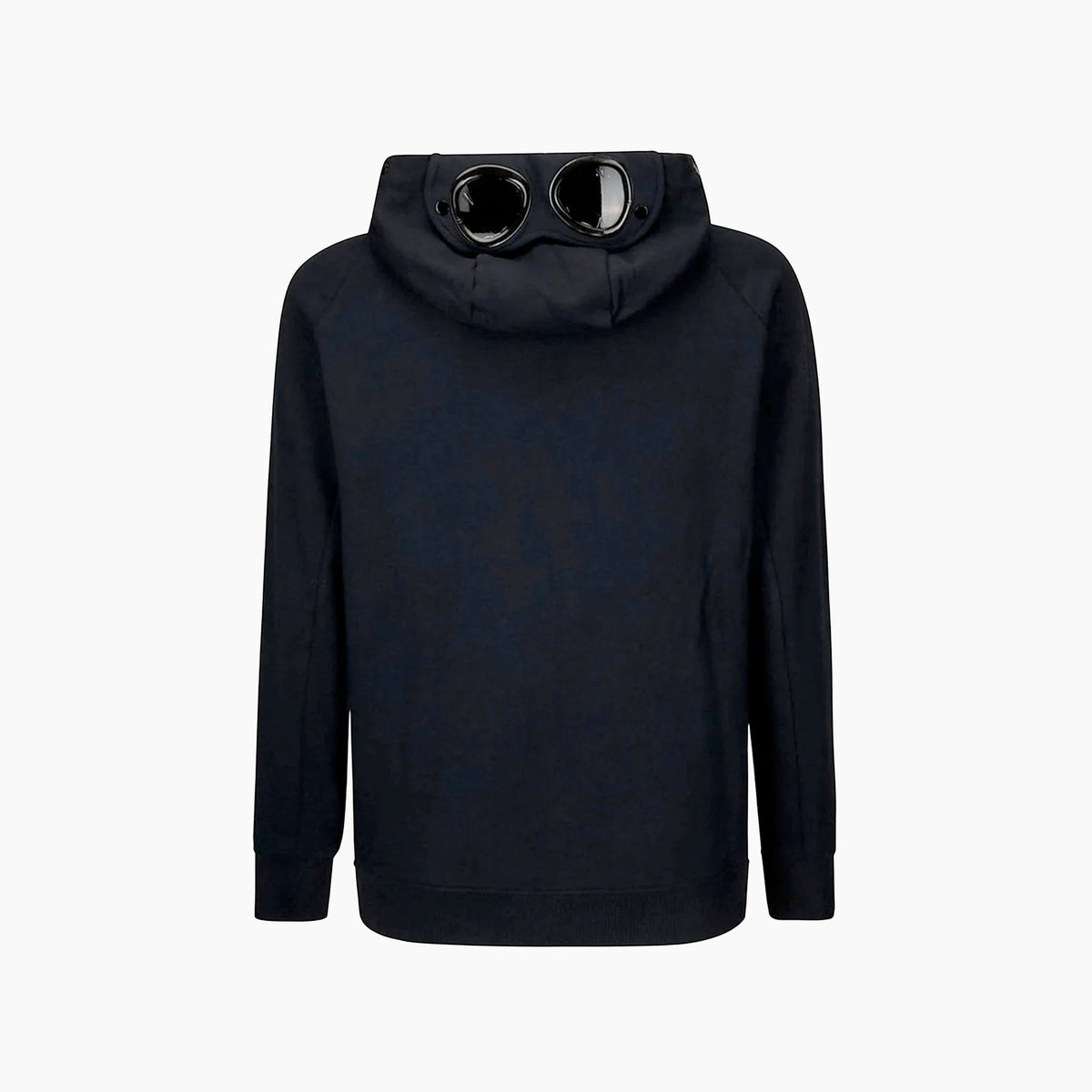 CP Company Hoodie Zip Goggle Bleu Marine