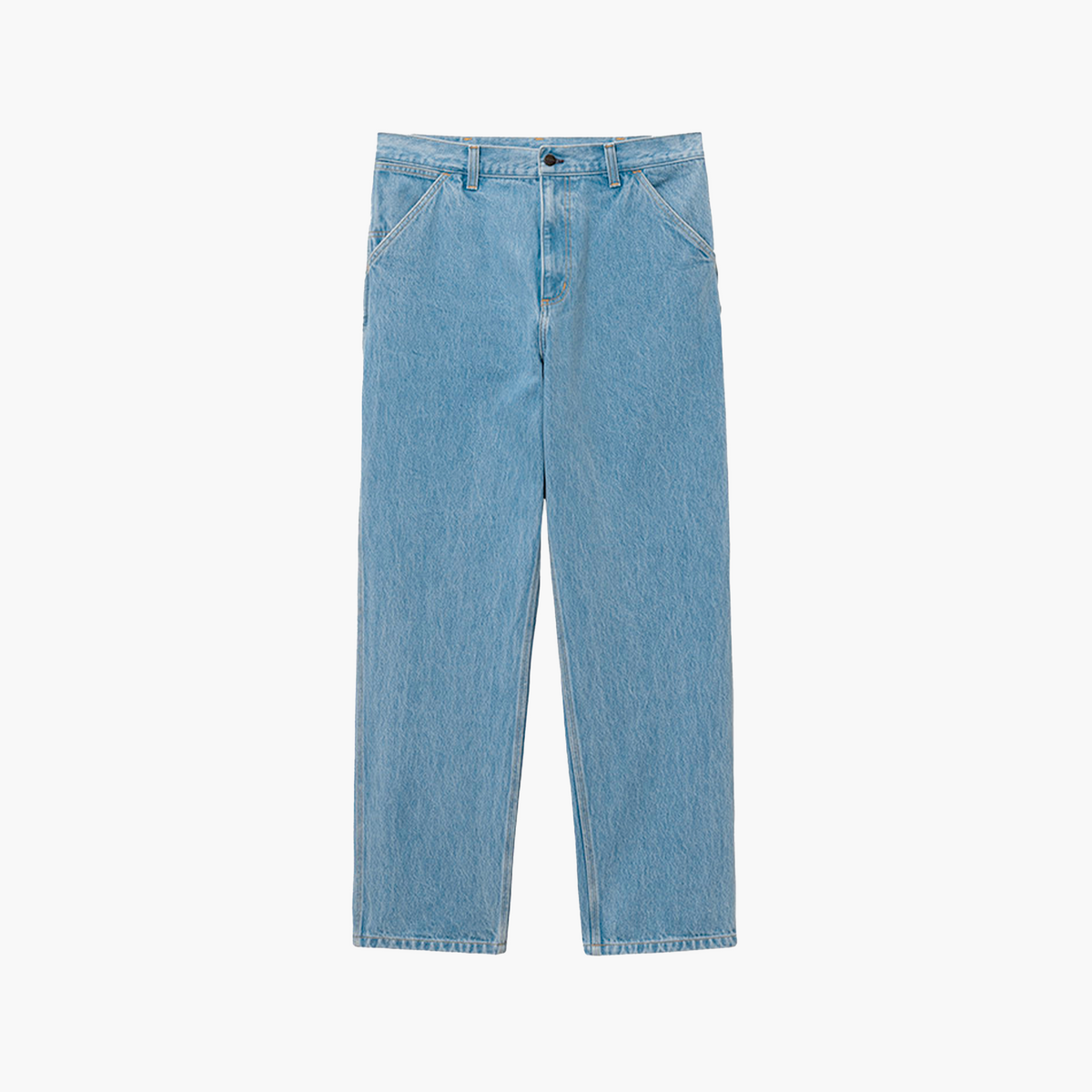Carharrt Wip Pant - Single Knee - Blue Stone Bleached