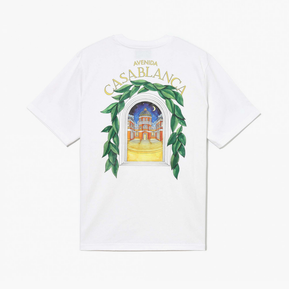 Casablanca T-Shirt Avenida Blanc