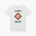 Casablanca T-Shirt Casa Sport Blanc