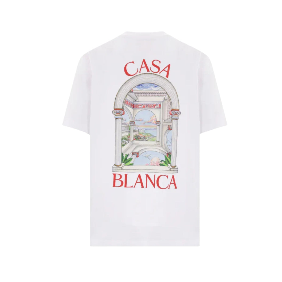 Casablanca T-shirt Le Passage Blanc