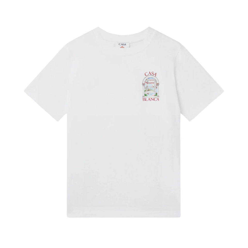 Casablanca T-shirt Le Passage Blanc