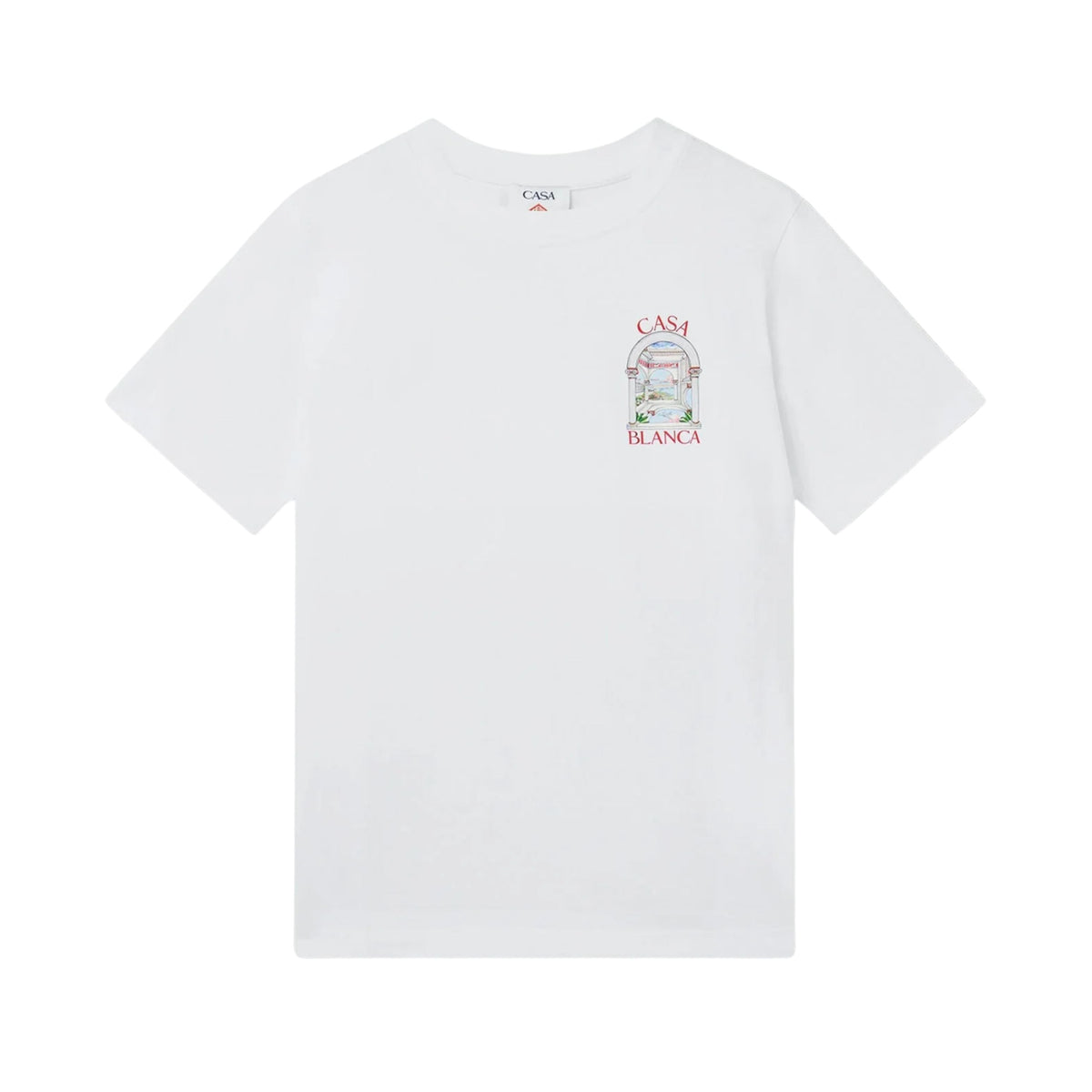 Casablanca T-shirt Le Passage Blanc