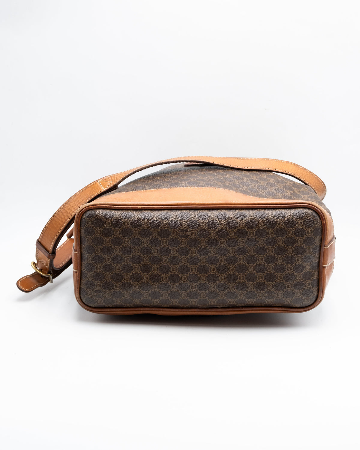 Celine Sac à main Sceau Macadam Marron
