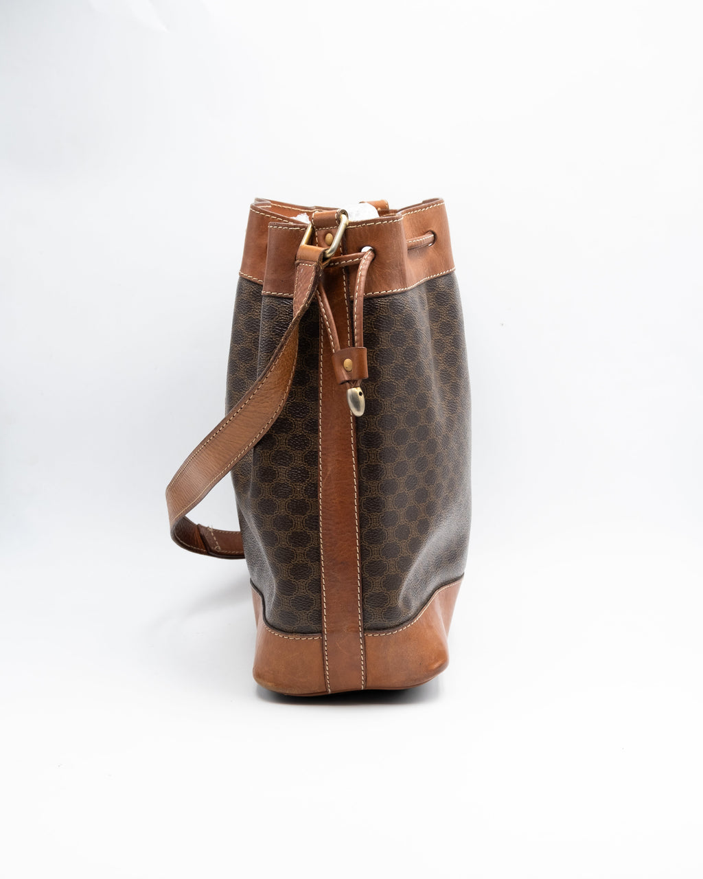Celine Sac à main Sceau Macadam Marron