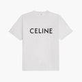Celine T-Shirt - Logo - Blanc