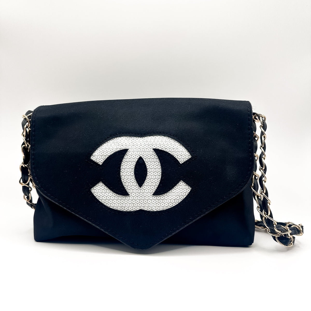 Chanel Sac a main Logo Noir