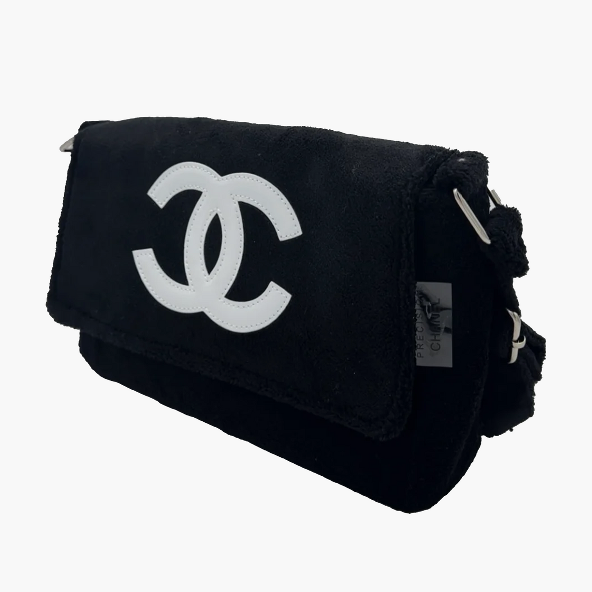 Chanel Sac à Main Plush Precision Messenger Noir