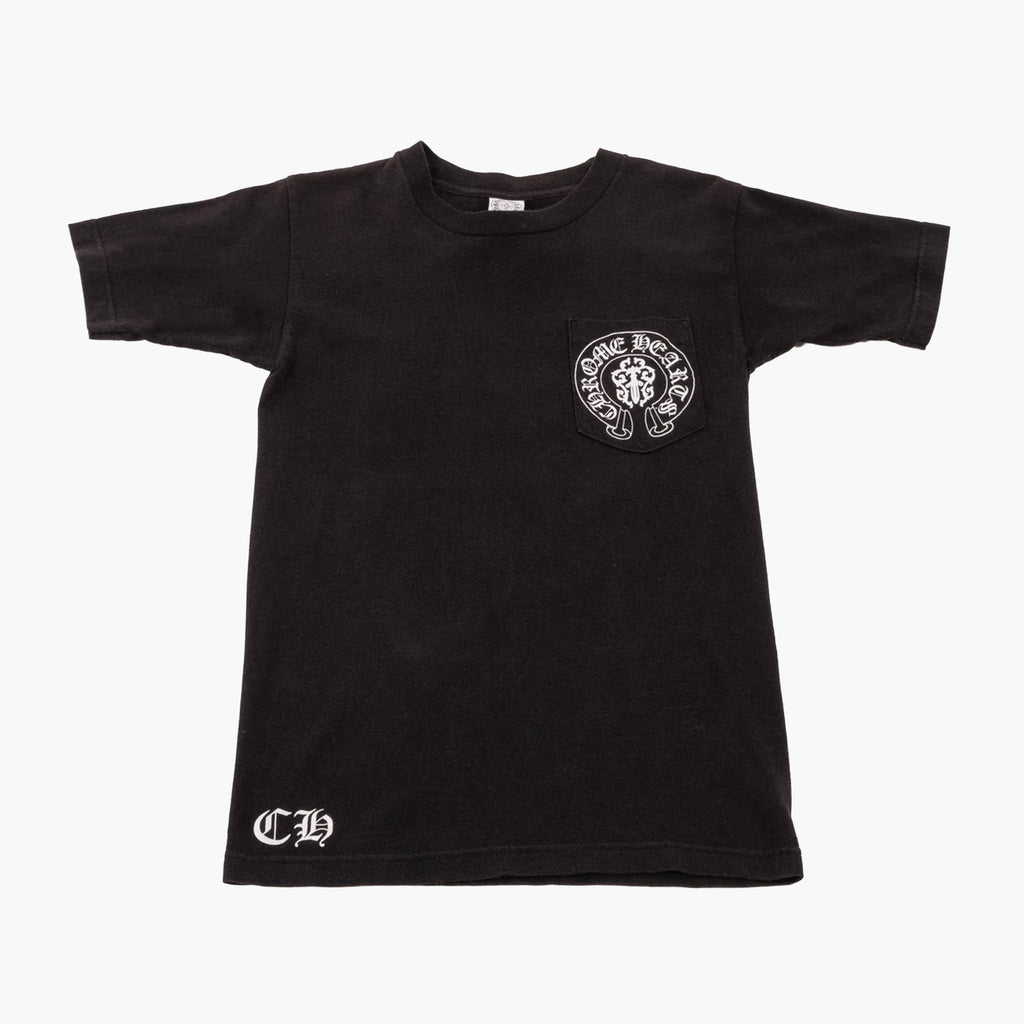 Chrome Hearts Vintage T-shirt Noir American Flag Dagger Chrome Hearts